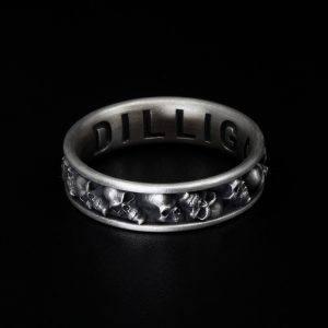 DILLIGAF Skull Ring
